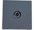 TV Розетка оконечная Systeme Electric ArtGallery, 1DB, механизм, Грифель GAL000791 1