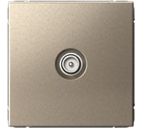 Розетка Systeme Electric ArtGallery Шампань TV Розетка оконечная 1DB, механизм GAL000591