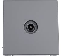 Розетка Systeme Electric ArtGallery Сталь TV Розетка оконечная 1DB, механизм GAL000991