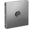TV Розетка проходная Systeme Electric ArtGallery, 4DB, механизм, Сталь GAL000992 2