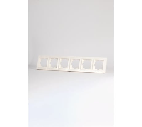 6-я рамка Elbi Vega Белый 510-010200-252