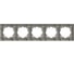 5-я рамка Elbi Vega Белый 510-010200-250 3