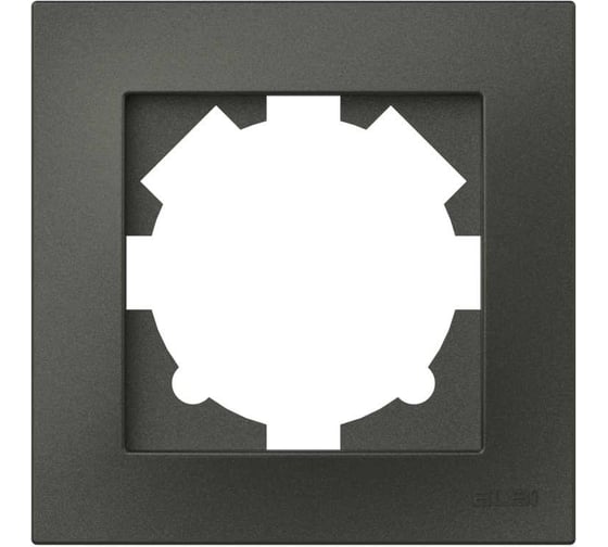 1-я рамка Elbi Vega дымчатый 510-011100-271