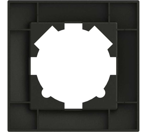 1-я рамка Elbi Vega дымчатый 510-011100-271