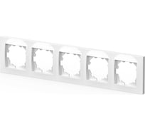 5-я рамка Elbi Vega Белоснежный 510-015600-250