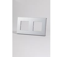 2-я рамка Elbi Moda Vox серый металлик 611-051012-226