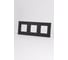 3-я рамка Elbi Moda Vox vantablack 611-054812-227 1
