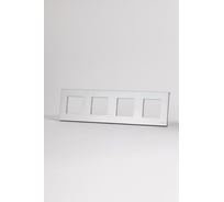 4-я рамка Elbi Moda Vox серый металлик 611-051012-228