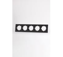 Рамка Elbi Zena Черный Матовый 5-я 500-014800-250