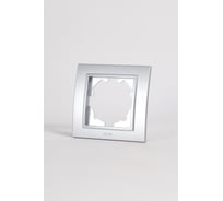 Рамка Elbi Zena Серый Металлик 1-я 608-011000-271