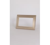 Рамка Elbi Zena Титан для 2-й розетки с заземлением 608-011400-907