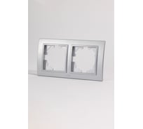 Рамка Elbi Zena Серый Металлик 2-я 500-011000-226