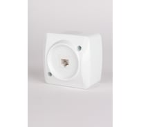 Розетка компьютерная (Cat 6) Elbi Alsu белый 504-000200-247