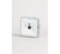 Розетка TV (кoнцевая) Elbi Zena Vega белоснежный M+K 609-015600-246