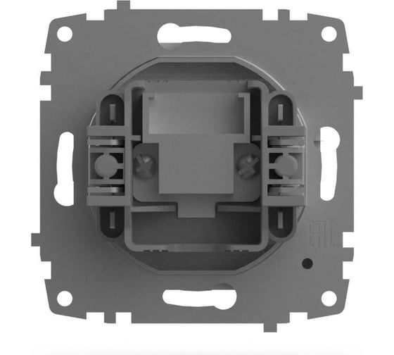 Розетка для TV с экраном (проходная) Elbi Zena Vega белоснежный M+K 609-015600-272