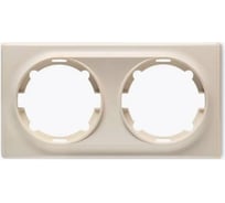 Комплект OneKeyElectro Рамка двойная, цвет бежевый (7шт.) 7702227