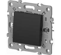 Выключатель Elbi Moda Vox M+K vantablack 611-044831-200