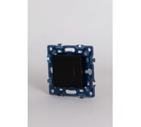 Выключатель с подсветкой Elbi Moda Vox M+K vantablack 611-044831-201