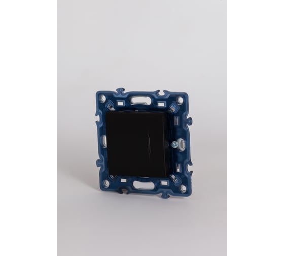 Выключатель с подсветкой Elbi Moda Vox M+K vantablack 611-044831-201 1
