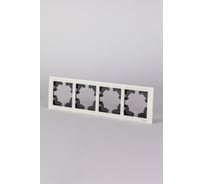 Рамка 4-я Elbi Arya белый матовый 511-025100-228