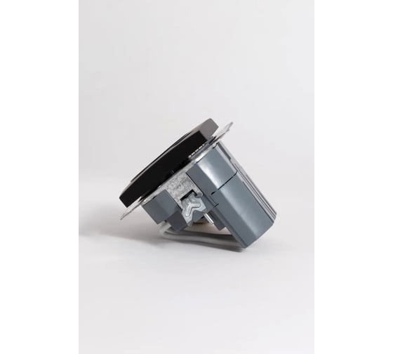 Розетка Elbi Zena Vega Черный Матовый Два входа USB для заряда устройства с заземлениям и защита от детей M+K 609-014800-317