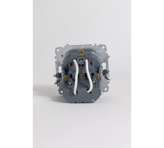 Розетка Elbi Zena Vega белый с/з зарядка (Type C+USB) 5V 2400 mA 609-010200-334
