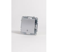 Переключатель Elbi Zena Vega Серый Металлик M+K 609-011000-209