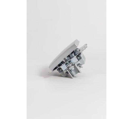 Переключатель Elbi Zena Vega Серый Металлик M+K 609-011000-209