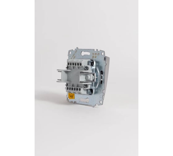 Переключатель Elbi Zena Vega Серый Металлик M+K 609-011000-209