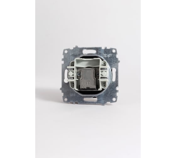 Розетка TV Elbi Zena Vega Черный Матовый с экраном (Проходная) M+K 609-014800-272