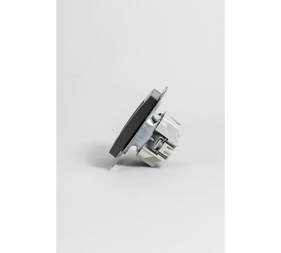 Розетка для TV с экраном (проходная) Elbi Zena Vega дымчатый M+K 609-011100-272
