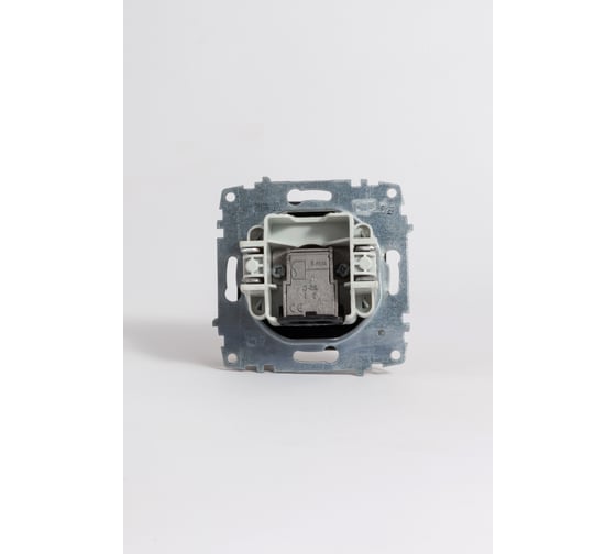 Розетка для TV с экраном (проходная) Elbi Zena Vega дымчатый M+K 609-011100-272