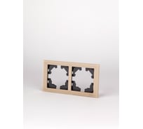 Рамка 2-местная Elbi Arya Хаки 511-025900-226