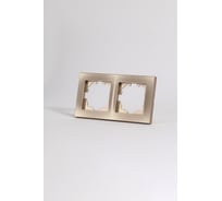 Рамка 2-местная Elbi Vega Титан 510-011400-226