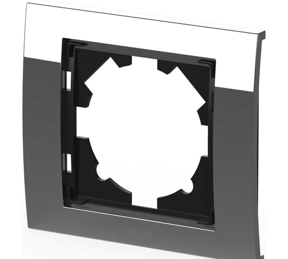 Рамка 1-местная Elbi Zena Platin Хром 500-073100-271 1