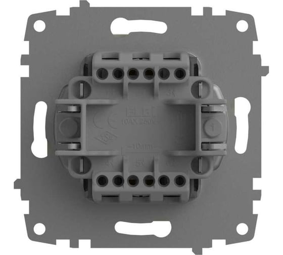 Выключатель одноклавишный Elbi Zena Vega Kремовый M+K 609-010300-200