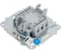 Выключатель двухклавишный Elbi Zena Vega Kремовый с подсветкой M+K 609-010300-203 6