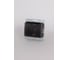Розетка Elbi Jazz с крышкой, с заземлением vantablack 607-014800-218 1