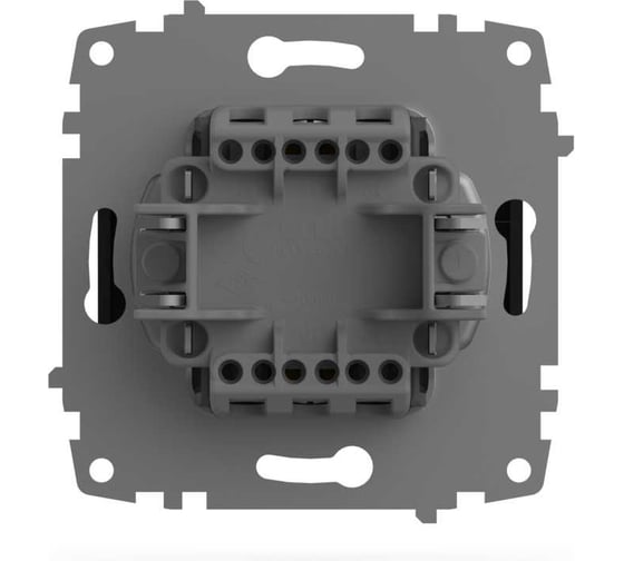 Выключатель Elbi Jazz M+K vantablack 607-014800-200