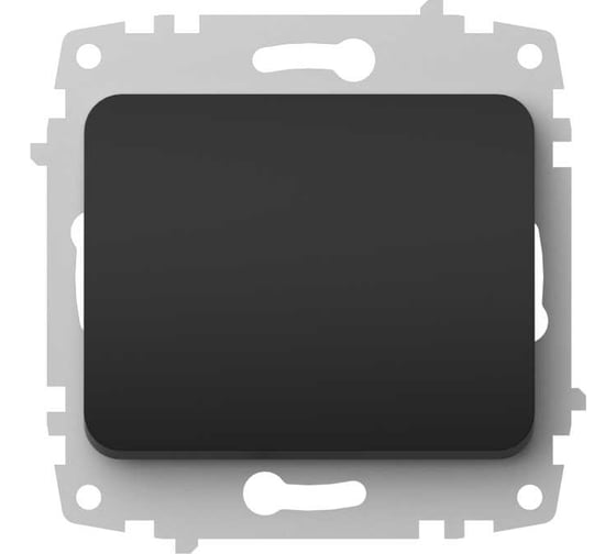 Выключатель Elbi Jazz M+K vantablack 607-014800-200