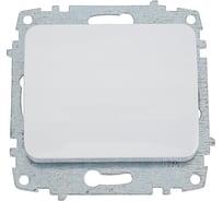 Выключатель Elbi Jazz M+K белый 607-010200-200