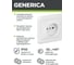 Розетка GENERICA 1местн. без з/к без защ.штор. 10А ВЕГА белый ERV10-K01-10-DM 3