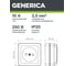 Розетка GENERICA 1местн. без з/к 10А откр.уст. ОКТАВА сосна ERO10-K03-10-DC 3