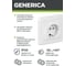 Розетка GENERICA 1местн. c з/к c защ.штор. 16А ВЕГА белый ERV14-K01-16-DM 3