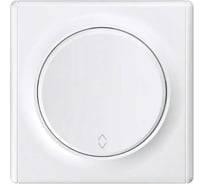 Комплект OneKeyElectro Переключатель (проходной) одноклавишный (1 шт.); рамка (1 шт.), цвет белый 2242902