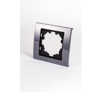Рамка 1-местная Elbi Zena Platin Черный Жемчуг 500-073300-271