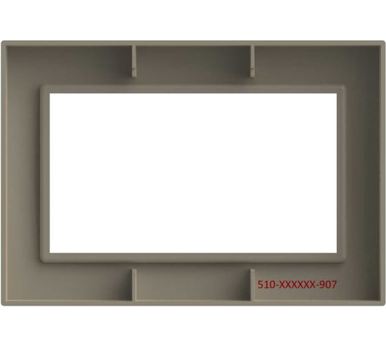 Рамка для 2-ой розетки без заземления ELBI Vega Кремовый 510-010300-908