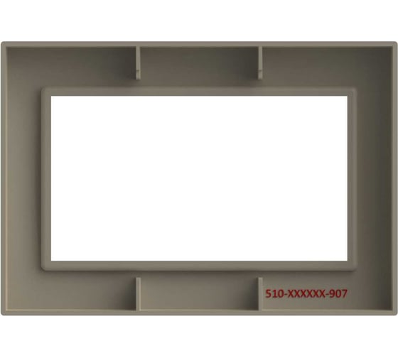 Рамка для 2-ой розетки с заземлением ELBI Vega Кремовый 510-010300-907