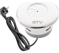 Удлинитель врезной GTV круглый с затвором SHUTTER, 1xSCHUKO, вилка провод 1,5M, цвет белый AE-GM1SSHU-10