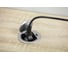 Удлинитель врезной круглый GTV CHARGER MINI, D-60MM, 1XFRENCH, 1XUSB/5V, вилка провод 1,9M, цвет серебро AE-BPW1U1UCH-53 1